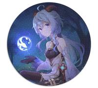 Puzzle Genshin Impact Ganyu da 1000 pezzi per adulti. Puzzle rotondi da 1000 pezzi per adulti. Ideale per gli innamorati,perfetto regalo di Natale,Capodanno e San Valentino. Dimensioni: 67,5x67,5 cm.