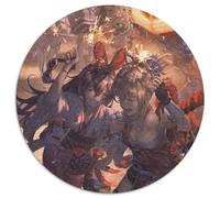 Puzzle Genshin Impact Hu Tao da 1000 pezzi per adulti, perfetto per adolescenti, per rafforzare i legami familiari, rompicapo e regalo fai da te per la casa, 67,5x67,5 cm.