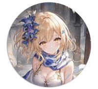 Puzzle Genshin Impact Lumine da 1000 pezzi per adulti, perfetto per adolescenti, per rafforzare i legami familiari, rompicapo e regalo fai da te per la casa, 67,5x67,5 cm.