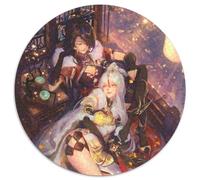 Puzzle Genshin Impact Ning Guang da 1000 pezzi, puzzle rotondo da 1000 pezzi per adulti, design intricato per adolescenti, decorazioni fai da te e divertimento che stimola il cervello, 67,5x67,5 cm.