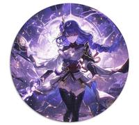 Puzzle Genshin Impact per adulti, 1000 pezzi, puzzle rotondo, rompicapo, gioco interattivo per famiglie, adatto dai 14 anni in su, 67,5x67,5 cm.