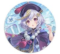 Puzzle Genshin Impact Qiqi da 1000 pezzi in cartone, regalo perfetto per la festa della mamma, compleanni, Natale, 67,5x67,5 cm