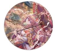Puzzle Genshin Impact Yae Miko 1000 pezzi per adulti, puzzle rotondi 1000 pezzi per adulti, sfida mentale, regalo, attività educativa per adolescenti, 67,5x67,5 cm