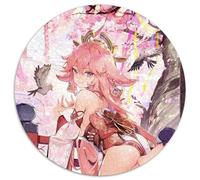 Puzzle Genshin Impact Yae Miko 1000 pezzi per adulti, puzzle rotondo da 1000 pezzi, gioco creativo per famiglie e decorazioni per la casa, regalo di Natale perfetto per adolescenti, 67,5x67,5 cm