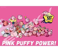Puzzle Giappone Kirby 30th PINK PUFFY POWER 1000T-318