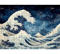 Puzzle Giappone onde - Puzzle 3000 Pezzi per Adulti - Puzzles Giochi Rilassamento - Bene Confezionamento in Scatola - Stampa ad Alta Definizione Colori Brillanti - Puzzles Legno Impegnativi s7h-144