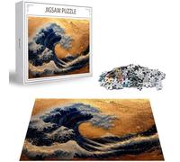 Puzzle Giappone Puzzle 1500 Pezzi Arte per Adulti e Bambini, Onde Puzzle Giochi Rilassamento e Intelligence, Jigsaw Adulti Classici legno Gioco, Idea Regalo per Lei o Lui, Decorazione la Casa D-418