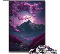 Puzzle giapponese con paesaggio al neon da 2000 pezzi per adulti e adolescenti, antistress, per ammazzare il tempo durante le vacanze e per migliorare l'amore tra coppie (70x100cm)