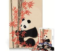 Puzzle giapponese con panda, 1000 pezzi, giocattolo di logica, Joy Premium Edge, sorpresa di compleanno (38x26cm)
