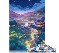 Puzzle giapponese da 1000 pezzi, sfida relax, puzzle difficile per donne e uomini, 1000 pezzi (75x50 cm)