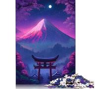 Puzzle giapponese da 1500 pezzi per adulti sulla natura. Interessanti giochi di puzzle per adulti contro lo stress. 1500 pezzi (85x57 cm).