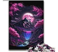 Puzzle giapponese da 2000 pezzi con paesaggio al neon per adulti, giocattoli per l'intrattenimento della famiglia, ideale come regalo per tutta la famiglia (70x100cm)