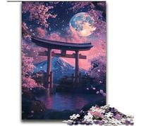 Puzzle giapponese del cancello Torii da 2000 pezzi per adolescenti, gioco stimolante e interazione tra genitori e figli (70x100cm)