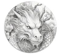 Puzzle giapponese drago ciliegia 1000 pezzi puzzle di cartone regalo perfetto per familiari e amici, adatto per età 14+ 67,5x67,5 cm