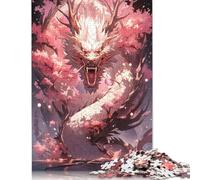 Puzzle giapponese "Il potere del drago" per adulti, 1000 pezzi, interessante puzzle antistress per donne e uomini, 1000 pezzi (75x50 cm)