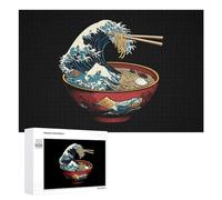 Puzzle giapponese Kanagawa Wave Ramen per adulti attività familiari giochi decorazione della casa puzzle 1000 PCS