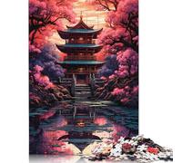 Puzzle giapponese Kominka per adulti, puzzle di alta qualità in cartone riciclato al 100%, per risolvere problemi, per bambini adulti, 1500 pezzi (85x57 cm)