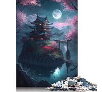 Puzzle giapponese per adulti "Fantasy Village", 100% riciclato, puzzle di qualità premium per la risoluzione dei problemi, per bambini adulti, 1500 pezzi (85x57 cm)