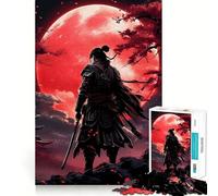 Puzzle giapponese Samurai da 1000 pezzi per adolescenti, gioco di intelletto, relax mentale, taglio di qualità, regalo per le vacanze (50x75cm)