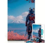 Puzzle giapponese Samurai, difficile, per adulti, 1000 pezzi, stimola la memoria, favorisce la calma, taglio liscio, classico, regalo (38x26cm)