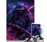 Puzzle giapponesi ninja al neon per adolescenti, puzzle da 1000 pezzi, aiuta il cervello a esercitare i giocattoli avvincenti per coltivare la pazienza, un'opera d'arte (38x26cm)