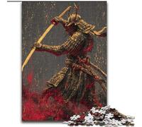 Puzzle giapponesi Ninja al neon per adulti 1000, giochi divertenti, ogni pezzo è unico - gioco divertente e stimolante per tutta la famiglia (50x75cm)