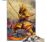 Puzzle giapponesi Ninja dorati per adulti e adolescenti, per età pari o superiore a 14 anni, gioco di Natale antistress, regalo per donne (26x38cm)