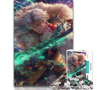 Puzzle giapponesi per ragazzi con personaggi anime, 1000 pezzi, per aiutare il cervello a esercitare i giocattoli che creano dipendenza e coltivano la pazienza Un'opera d'arte (50x75cm)