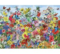 Puzzle Giardino delle Farfalle 1000 pezzi Cobble Hill