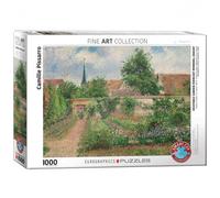 Puzzle - Giardino Di Verdure A Eragny Con Cielo Coperto Di Pissaro - 1000 Pezzi