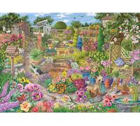 Puzzle Giardino Fiorito 1000 pezzi da Gibsons