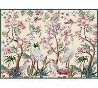 Puzzle Giardino Misterioso: Uccelli tra gli Alberi in Fiore 1000 pezzi