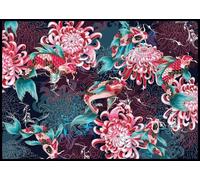 Puzzle Giardino Segreto: Carpe Koi e crisantemi 1000 pezzi