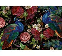 Puzzle Giardino Segreto: Pavoni tra le rose 1000 pezzi