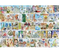 Puzzle Gibsons Monumenti Europei 1000 pezzi