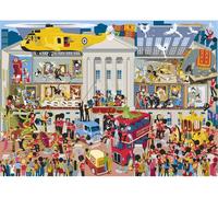 Puzzle Gibsons Palazzo di Buckingham - Dietro le quinte (1000 pezzi)