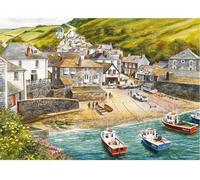 Puzzle Gibsons Porto di Port Isaac, Cornovaglia - 500 pezzi