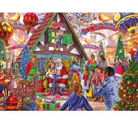 Puzzle GIBSONS Visita Babbo Natale 1000 pezzi