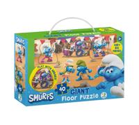 Puzzle gigante Dodo Toys, Puffi 40 pezzi - Musica (64x46 cm)