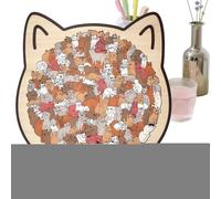 Puzzle Giocattolo A Tema Di Gatto, 135 Pezzi Giochi Da Tavolo Educativi, Puzzle Educativo E Decorativo Realizzato In Legno, Per Ragazzi E Ragazze Di Età Prescolare E Prima Infanzia