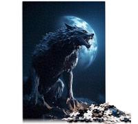 Puzzle giocattolo Il lupo mannaro, puzzle da 1000 pezzi per adulti, ogni pezzo è unico: gioco sofisticato e divertente per tutta la famiglia, 1000 pezzi (50 x 75 cm)