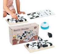 puzzle - Gioco di pensiero logico in legno - Gioco logico interattivo, per bambini a casa scuola sala giochi auto festa famiglia serate regalo di compleanno