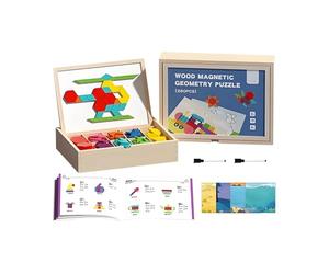 Puzzle gioco - giocattolo in legno per pensiero logico come gioco da tavolo - mattoncini puzzle gioco di pensiero - per giovani, adolescenti e bambini a casa, in viaggio e a scuola