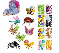 Puzzle Gioco - Giochi di puzzle interattivi con animali dei cartoni animati,Gioco 3D con Puzzle a Incastro - per Casa Asilo Compleanno Natale Capodanno Bambini e Ragazzi