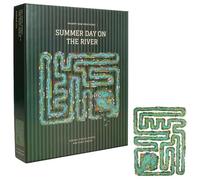 Puzzle "Giornata d'estate sul fiume" - Sfida All-Edge, kit puzzle da 501 pezzi, gioco di qualità premium, puzzle unico a tema fiume, alta difficoltà, gioco di puzzle impegnativo (1Set)