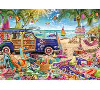 Puzzle Giorno di sole sulla costa 1000 pezzi