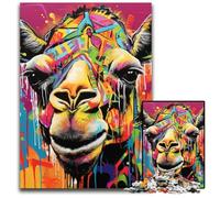 Puzzle Giraffa da 1000 pezzi, Puzzle Impossibile per Adulti, Ideale per Adolescenti e Collezionisti, Regalo da Viaggio, Attività per la Famiglia 26X38CM/10,23x14,96 pollici
