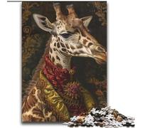 Puzzle Giraffe Art da 2000 pezzi per adolescenti, regali, aiuta il cervello a esercitare giocattoli avvincenti per coltivare la pazienza, decorazione perfetta (70x100cm)
