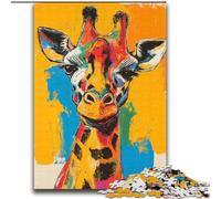 Puzzle Giraffe Art da 2000 pezzi per adulti e ragazzi, adatto a persone dai 14 anni in su, idee regalo per la decorazione della casa (70x100cm)