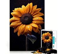 Puzzle Girasole da 1000 pezzi per adulti, regalo, gioco per allenare la mente, rilassante, artistico, da assemblare, regalo memorabile 38x26cm